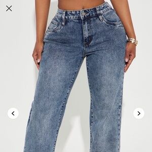 On my radar cuffed straight leg jeans